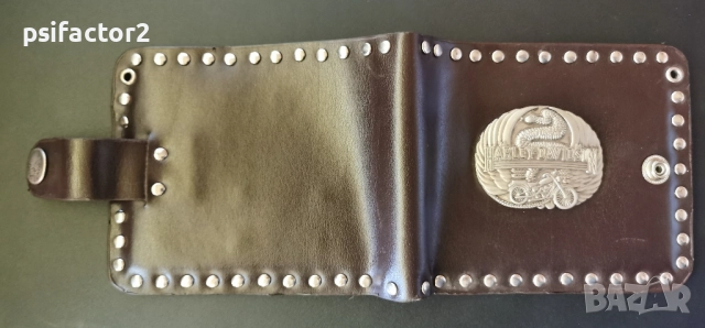 Кожен портфейл Harley-Davidson, снимка 4 - Портфейли, портмонета - 52447874