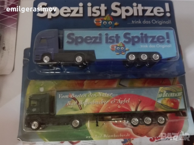 Детски играчки - моторчета и лот рекламни камиончета., снимка 11 - Други ценни предмети - 34906723