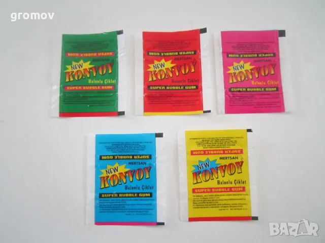 картинки от дъвки Konvoy 5, снимка 2 - Колекции - 49234406