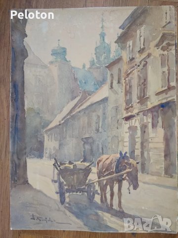 Стара картина от Полски художник 