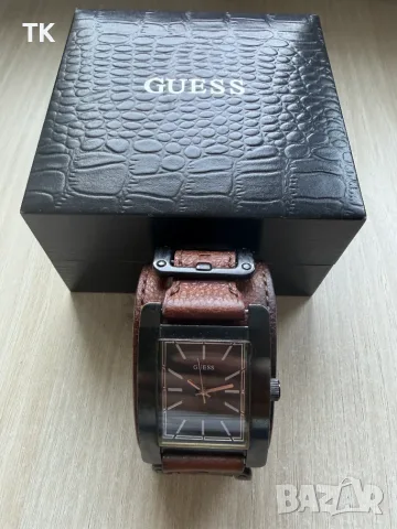 Продавам мъжки часовник Guess (U10573G1) – Пълен комплект, с нова батерия!, снимка 2 - Мъжки - 55865332