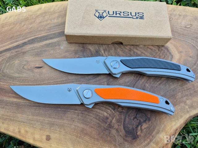 Сгъваем нож Shirogorov Quantum Ursus Lone,Cromax PM,два цвята,SH204