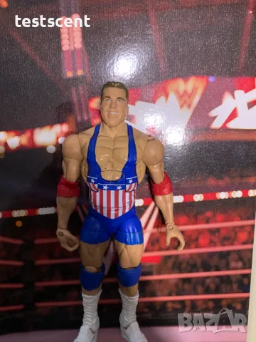 Екшън фигура WWE Kurt Angle Кърт Енгъл Mattel Elite играчка олимпийски медалист Olympic Medalist, снимка 5 - Фигурки - 49552070