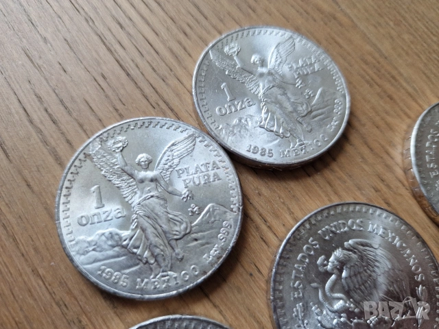 Libertad 1985 1 OZ Silver (сребърни унции Мексико Либертад)