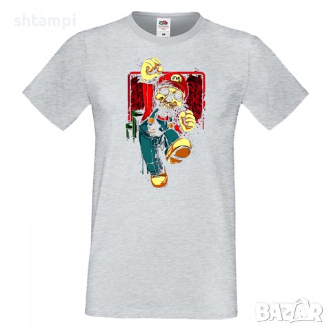 Мъжка тениска Mario Zombie Игра,Изненада,Подарък,Празник,Повод, снимка 10 - Тениски - 37243341