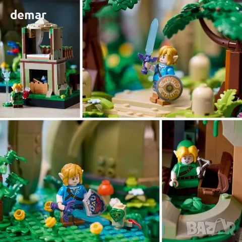 LEGO Легендата за Зелда, Страхотно дърво Деку 2 в 1, 77092, 2500 части, снимка 5 - Колекции - 48824383