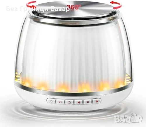 Нов Безжичен високоговорител 8W + дисплей платформа + 7 RGB светлини