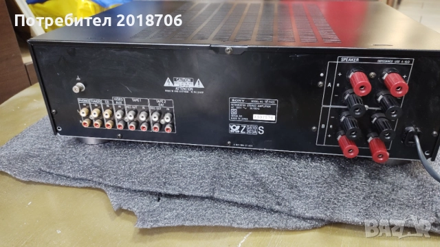  Усилвател Sony TA-F420, снимка 5 - Ресийвъри, усилватели, смесителни пултове - 52922214