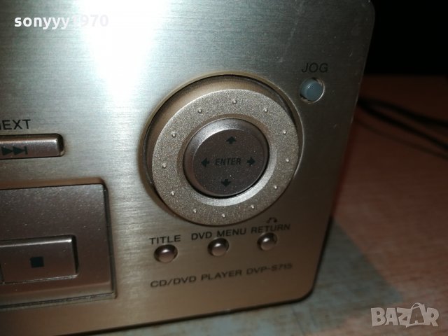 sony DVP-S715 cd/dvd player-gold 0501211721, снимка 15 - Ресийвъри, усилватели, смесителни пултове - 31318693