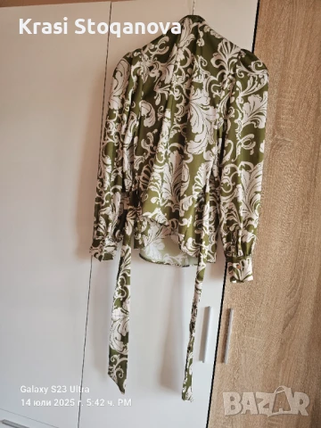 Дамска Официална / Елегантна Блуза - Made in Italy , снимка 7 - Блузи с дълъг ръкав и пуловери - 51019023