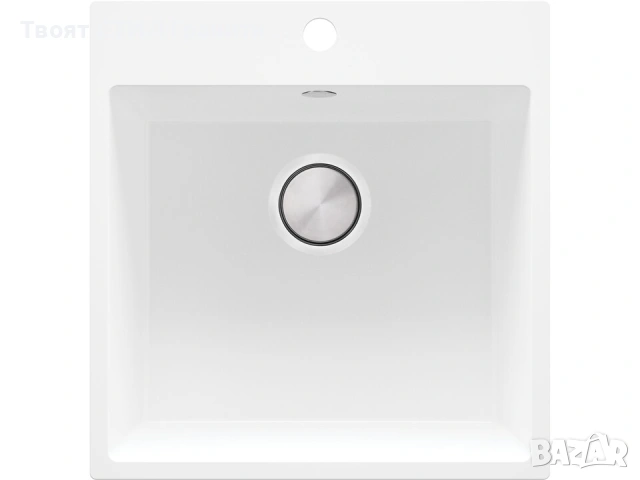 Бяла СПРИ ВСИЧКО! ТВОЯТ КУХНЕНСКИ КОМПЛЕКТ Е ТУК ПРОМО! Гранитна кухненска мивка RIGA 50 XL – 129 € , снимка 2 - Мивки - 53005411