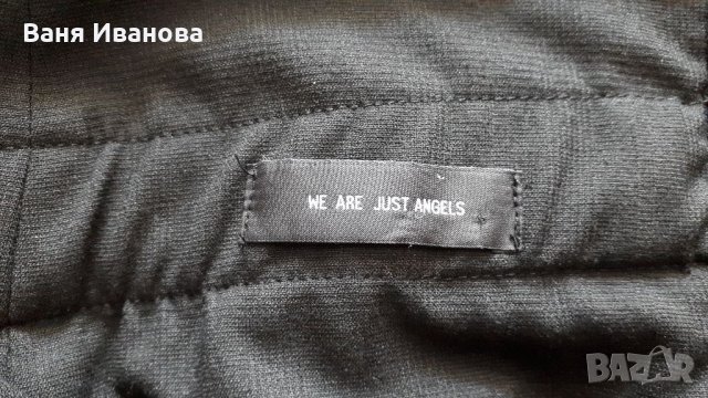 Итересен черен панталон We Are Just Angels, снимка 10 - Панталони - 31913485