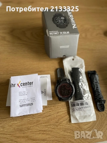 Смарт часовник Garmin Instinct 2x Solar Гармин, снимка 2 - Смарт часовници - 54007740