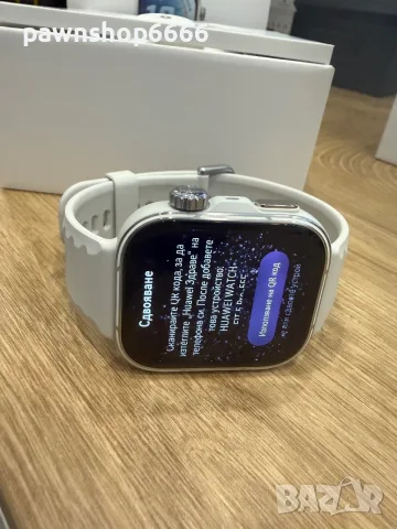 Huawei Watch Fit 5 Pro – отлично състояние, кутия, зарядно + 2 верижки