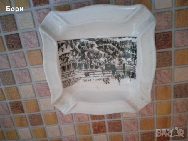 Баварски порцелан пепелник, снимка 4 - Други - 35586873