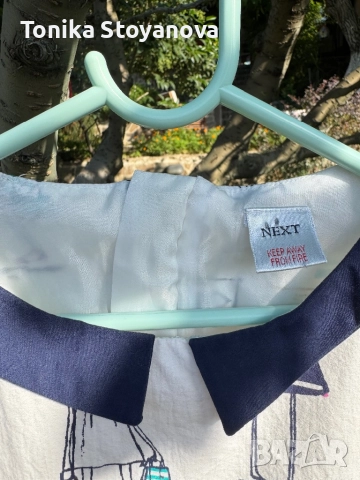 Рокля Next 4-5 (110) размер, снимка 6 - Детски рокли и поли - 51728681