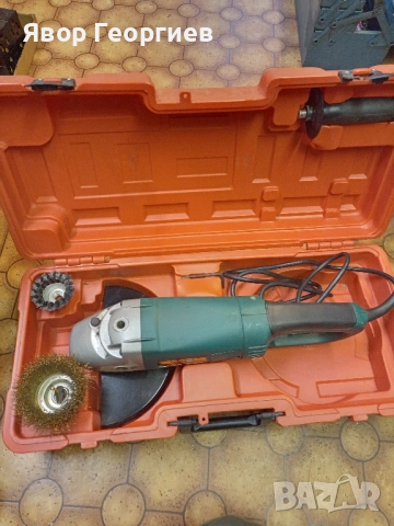 Немски ъглошлайф , снимка 6 - Куфари с инструменти - 51978600