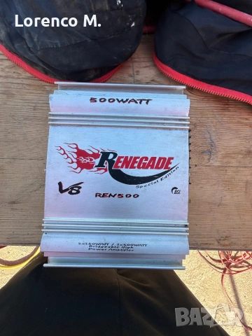 Усилвател за кола/стъпало Renegade Ren500 