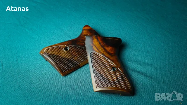 Чирени за Валтер/Walther PPK - орехови - ръчноизработени, снимка 3 - Оборудване и аксесоари за оръжия - 56130515