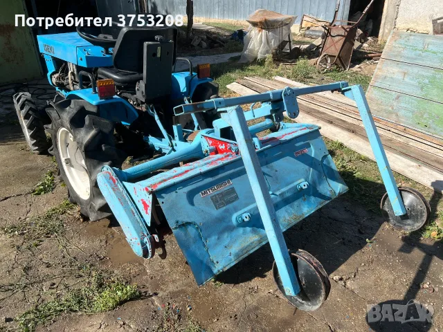 Японски трактор Iseki TX1500F, снимка 4 - Селскостопанска техника - 56456801