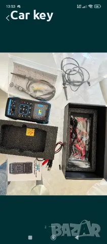 Дигитален 2 канален осцилоскоп + мултиметър + сигнален генератор 3 в 1 , снимка 2 - Друга електроника - 50323944