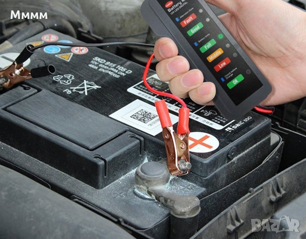 Тестер за акумулатор и алтернатор, снимка 2 - Аксесоари и консумативи - 32069250