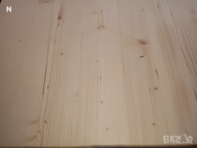 Маса с масивен дървен плот - подвижна метална основа на колела 250 лв., снимка 7 - Маси - 47698642