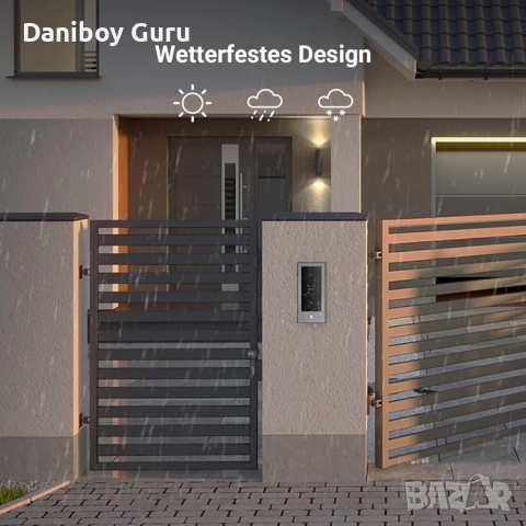 EZVIZ CP5 видеодомофон Интерком 1080P, 7-инчов сензорен монитор, снимка 6 - Друга електроника - 52407997