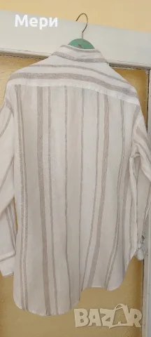 Дамска ленена риза H&M, снимка 8 - Ризи - 55825887