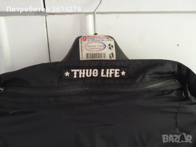 Уникална мъжка риза "Thug Life", снимка 7 - Ризи - 51069756