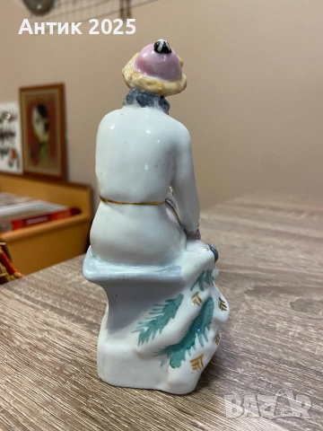 Фарфорова фигурка “Фигуристка” (Полонно ЗХК, СССР), снимка 3 - Антикварни и старинни предмети - 51943539