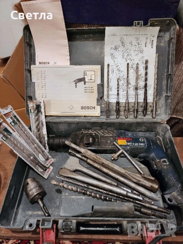 Професионален перфоратор Bosch GBH 2-24 DSR, снимка 2 - Други инструменти - 54029643