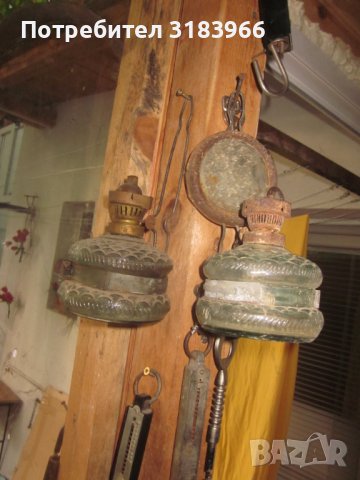 стари газени лампи 2 броя , снимка 2 - Други ценни предмети - 40803234