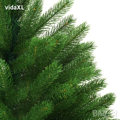 vidaXL Изкуствено коледно дърво, реалистични иглички, 240 см, зелено(SKU:284329), снимка 3 - Други - 52623484