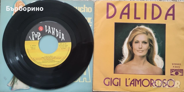 Далида, снимка 4 - Грамофонни плочи - 53003728