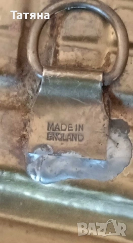 Метална чиния , бакър от Англия, снимка 3 - Антикварни и старинни предмети - 54042412