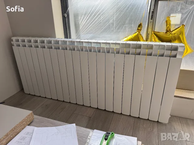 Нов алуминиев радиатор Италиански H60, дължина 160