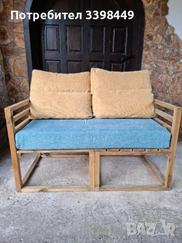 Дървена пейка , снимка 2 - Градински мебели, декорация  - 50573154