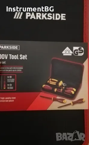 Комплект отвертки и секачки Parkside - 6 части / 1000V