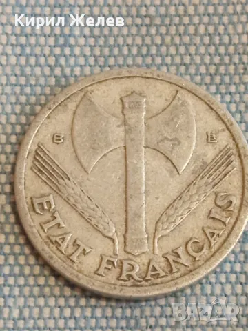 Три монети от цял свят ФРАНЦИЯ, ЧЕХИЯ стари за КОЛЕКЦИЯ ДЕКОРАЦИЯ 30227, снимка 3 - Нумизматика и бонистика - 48517470