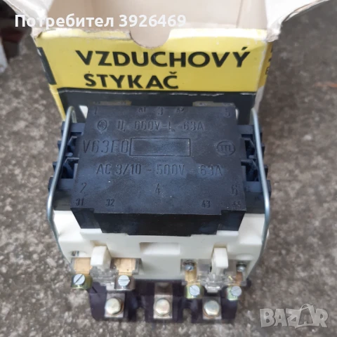 Контактор 40А, 63А, 100А чешки, снимка 2 - Индустриална техника - 50819408