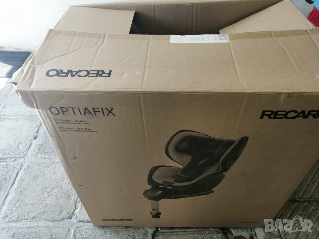 РАЗПРОДАЖБА - Ново детско столче за кола Recaro OptiaFix (9 -18 кг) ISOFIX най-висок клас., снимка 4 - Столчета за кола и колело - 34336518