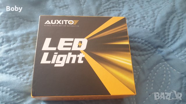 LED Крушки AUXITO 2 бр. H7 с вентилатор, 20000LM с вентилатор, Turbo, снимка 4 - Аксесоари и консумативи - 44327162