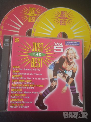 Just The Best Vol. 5 - оригинален двоен диск с хитове (1995г.), снимка 1 - CD дискове - 44207931