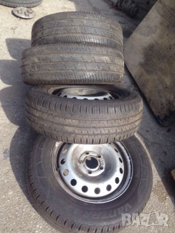 4бр. МЕТАЛНИ ДЖАНТИ 16'' + 4бр. ГУМИ  OpelMovano CitroenJumper FiatDucato IvecoDaily Peugeot Boxer