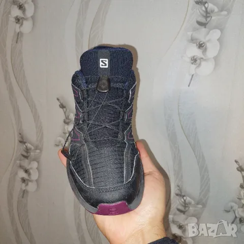 водоустойчиви туристически обувки Salomon FELLRAISER Wings Access 2 GTX Gore-Tex номер 39 1/3, снимка 13 - Маратонки - 47514359