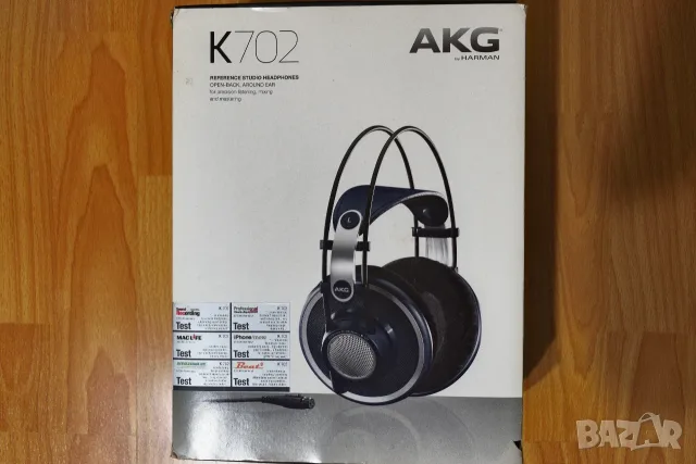 AKG K702 студийни слушалки, снимка 4 - Слушалки и портативни колонки - 56514460