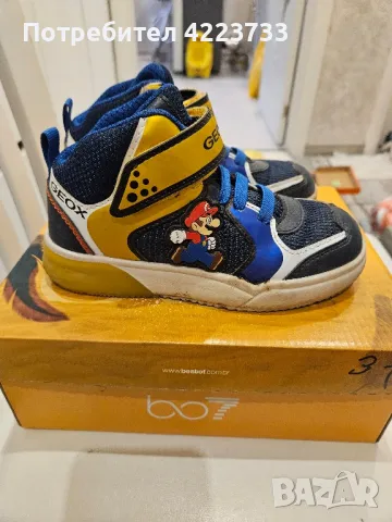 Кецове Geox Супер Марио , снимка 2 - Детски маратонки - 49521391