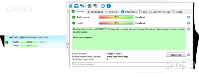 HDD SATA хард дискове, 0 часа работа и 100% здраве и производителност, снимка 11 - Твърди дискове - 50717829