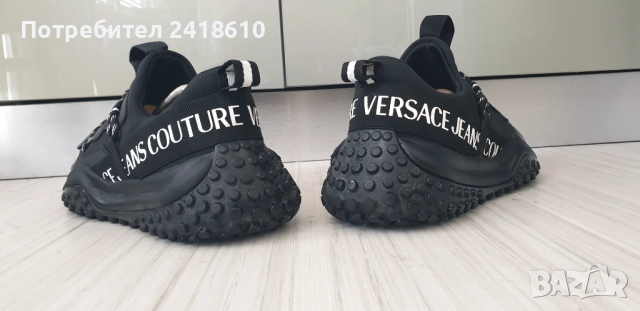 Versace Jeans Couture UK 7.5 US 8.5 Sneakers Mens Size 42/27см ОРИГИНАЛ! Мъжки Спортно - елегантни!, снимка 4 - Кецове - 51719588